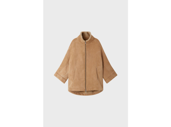 Manteau réversible en peau lainée - LYSA