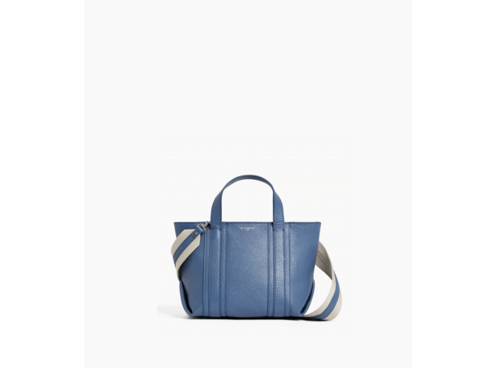 Mini cabas Grâce en cuir grainé
