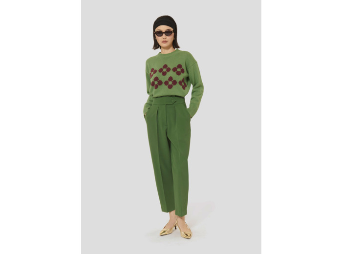 Pantalon Paaso Cactus en Polyester Recyclé