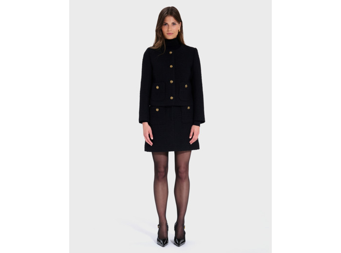 Veste Valse Noir en Coton