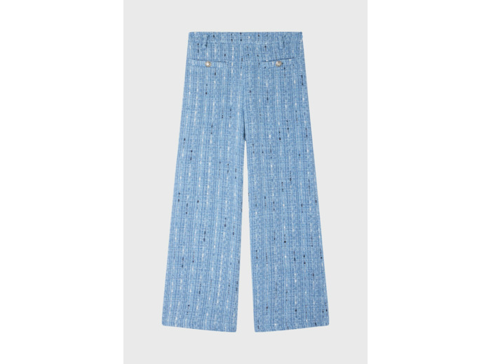 Pantalon large en tweed - CYLIANE