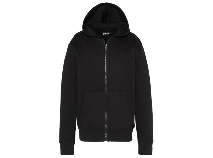 Sweatshirt zippé à capuche badgé enfant