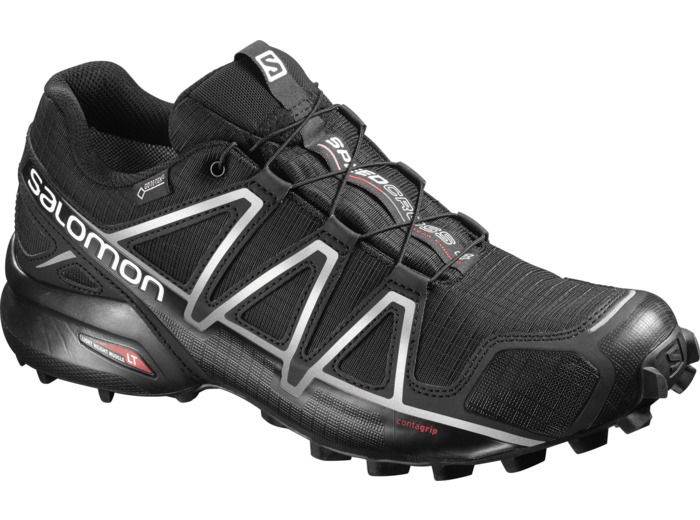 Speedcross 4 Gtx Black Black Silver Metallic X