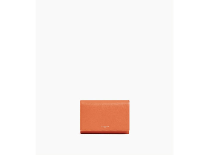 Portefeuille Emilie en cuir grainé