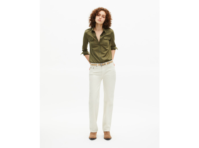 Chemise kaki kaki