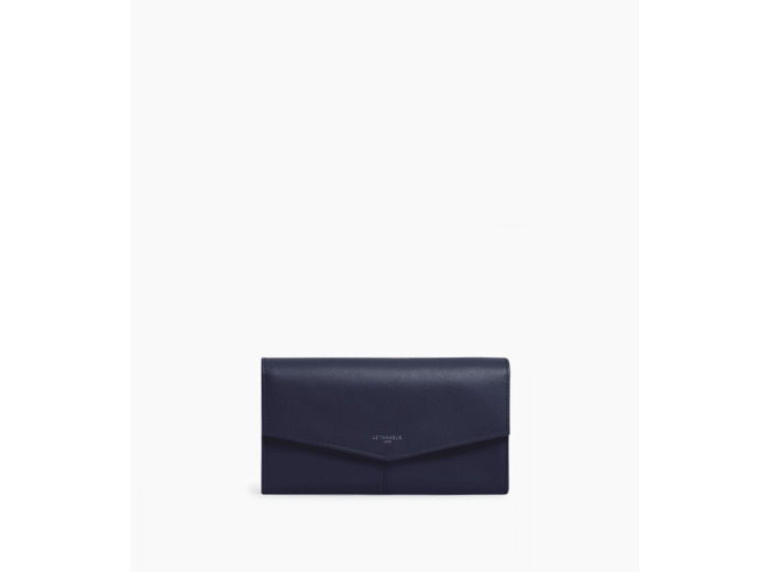 Compagnon zippé Charlotte en cuir lisse