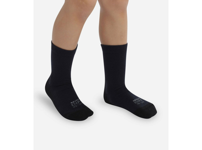 Lot de 2 paires de chaussettes enfant Bleu Marine Ultra Resist