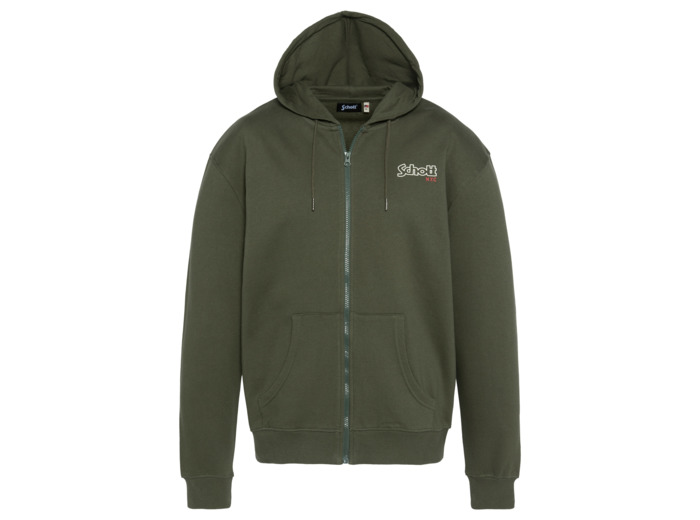 Sweatshirt à capuche zippé