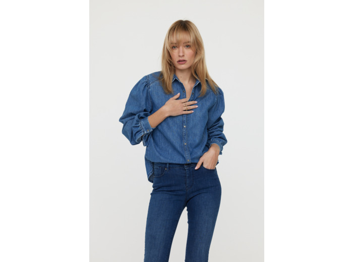 Chemise Dazena Medium Blue