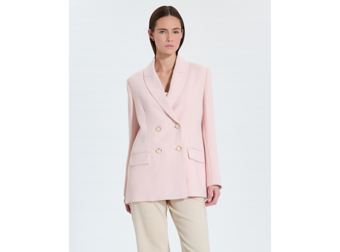 Veste de blazer nude
