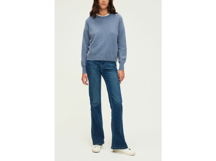 Pull col rond en cachemire - JULISSA