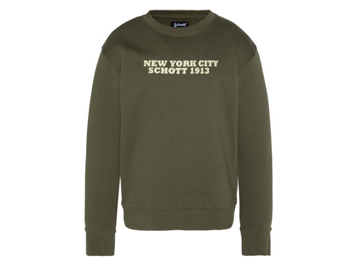 Sweatshirt col rond imprimé enfant