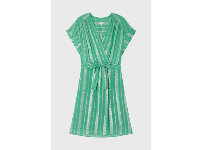 Robe courte cintrée à lurex - ERICA