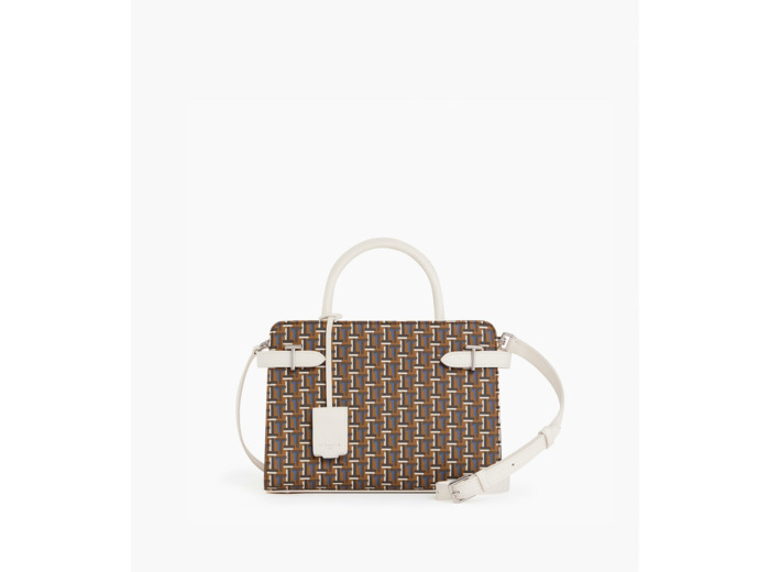 Sac à main moyen modèle Emilie en toile monogramme