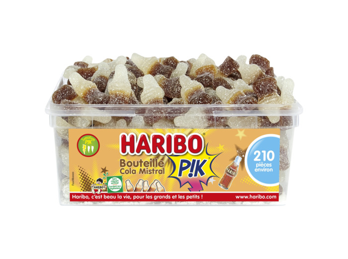 Bouteilles Cola Mistral Pik 210 Bonbons