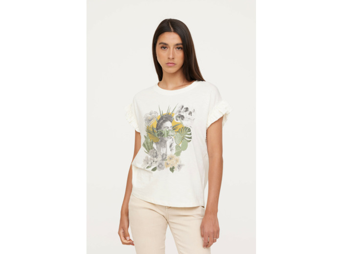 T-shirt ALAMY Ivory