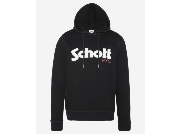 Sweat à capuche logo SWHOOD SCHOTT