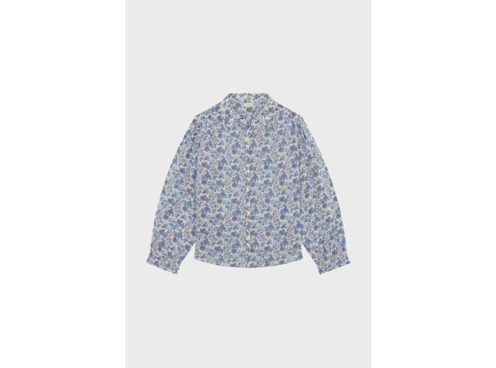 Chemise en voile de coton à fleurs - ULLAR