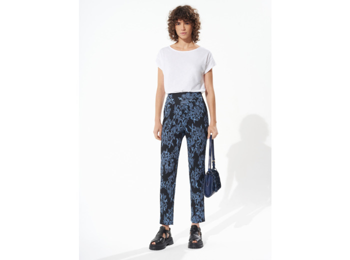 Pantalon carotte a minuit