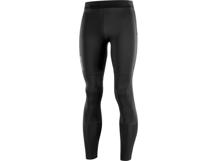 Cross Run Tights Deep Black