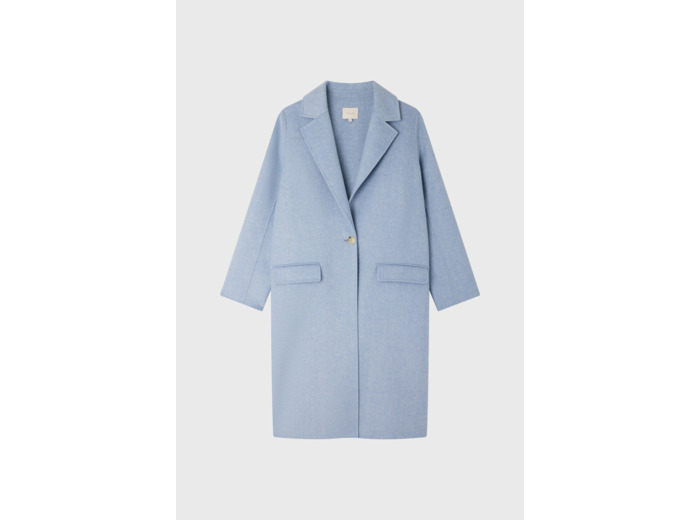 Manteau droit double-face - NOLVENN