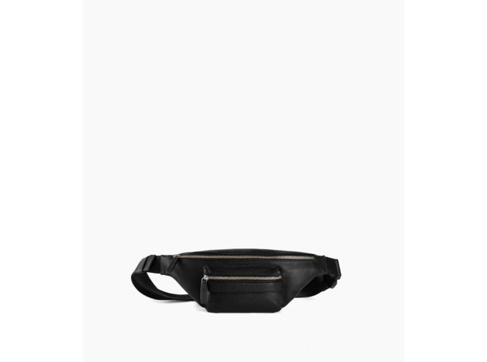 Sac banane Charles en cuir grainé