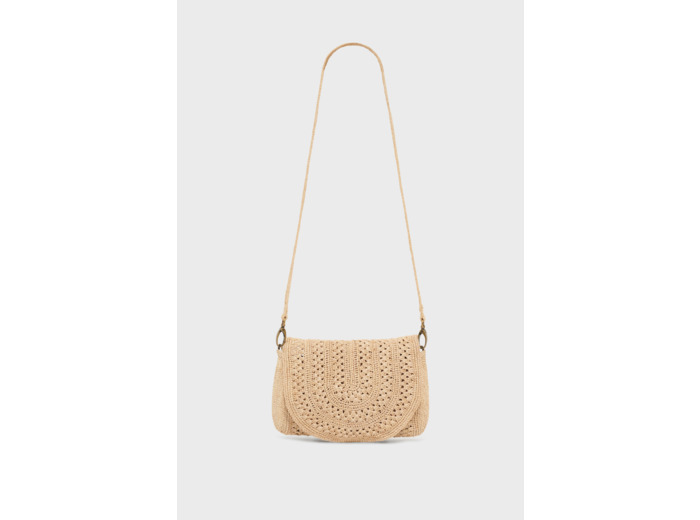 Sac bandoulière en raphia - ARYA