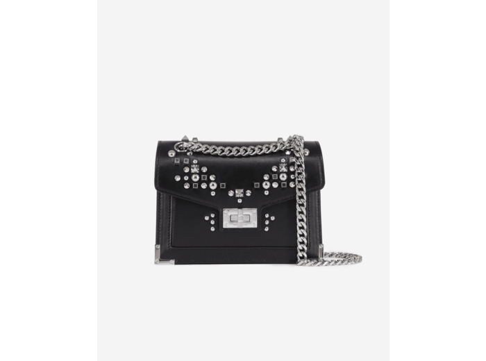 Sac Emily X En Cuir Avec Studs black