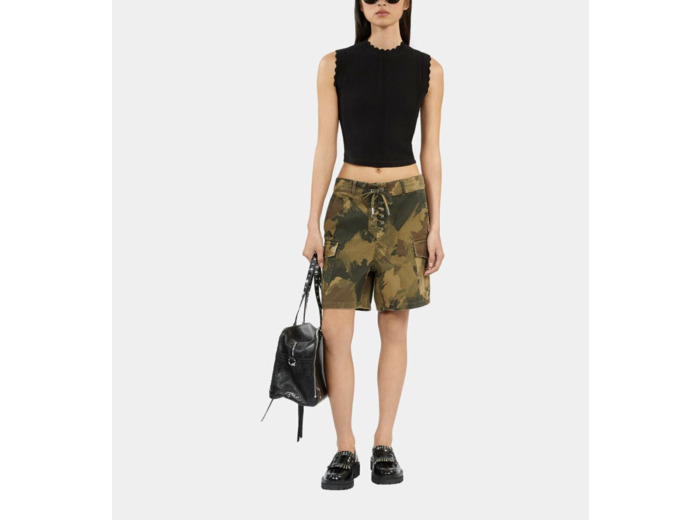 Short Camouflage En Denim camouflage