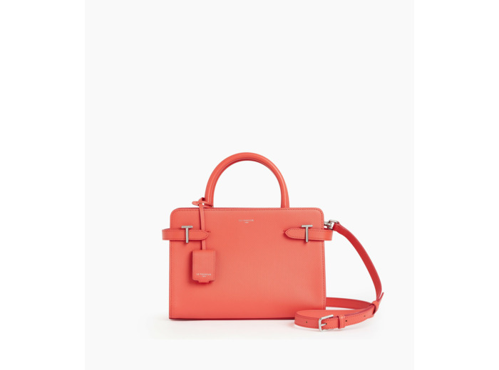 Sac à main moyen modèle Emilie en cuir signature T