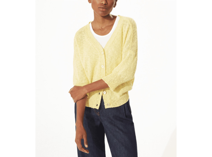 Cardigan jus de citron