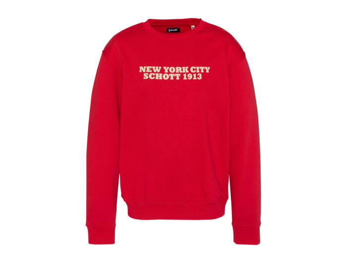 Sweatshirt imprimé col rond