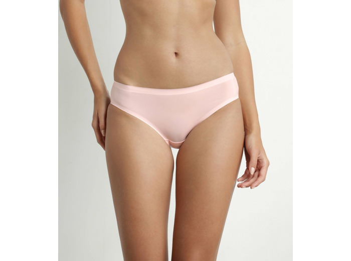 Culotte en microfibre rose ballerine InvisiFree de Dim