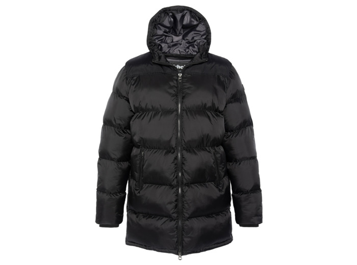 Doudoune longue à capuche enfant