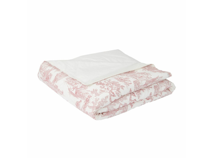 Housse de couette Toile de Jouy Tendresse Percale | Tradition des Vosges