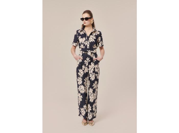 Pantalon Pyla Nocturne en Coton