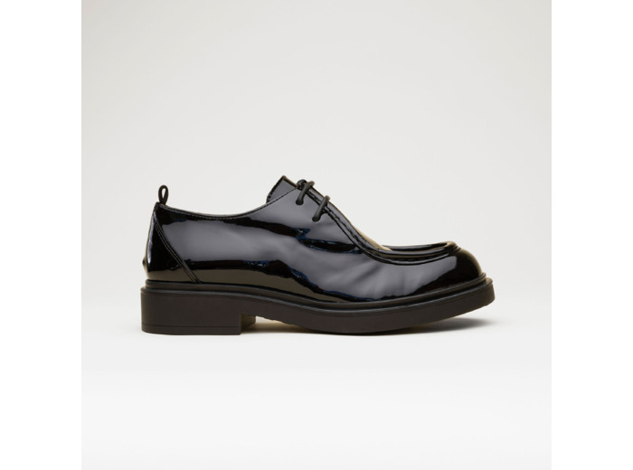 Derby Femme Poli Noir