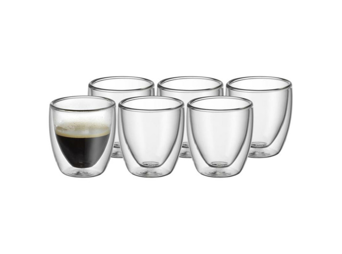 Tasses à expresso en verre WMF (paquet de 6)