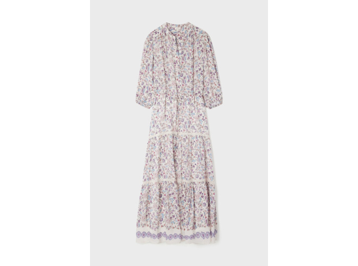 Robe longue à fleurs - ROYCE
