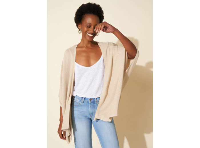 Cardigan à coupe ample
