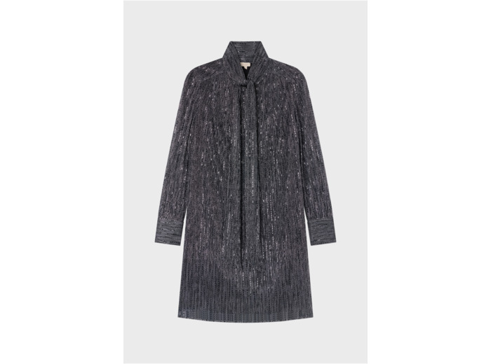 Robe courte en lurex - SHIRLEY