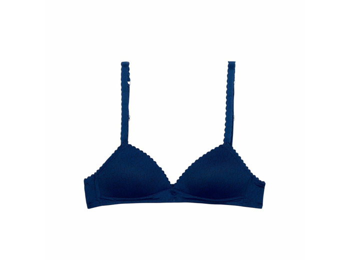 Soutien-gorge triangle à coques Coloris Jean pour fille Dim Touch