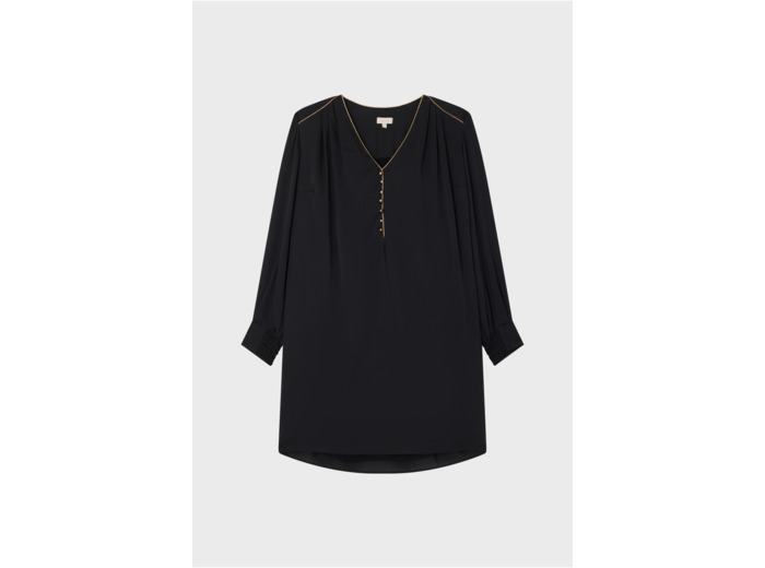 Robe courte noire - SHIREL