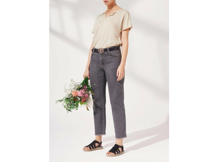 Jean droit black