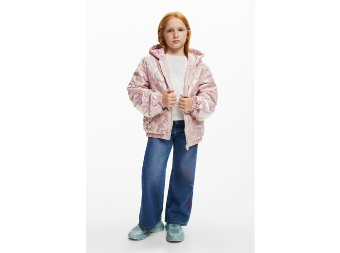 Padded Short Overcoat