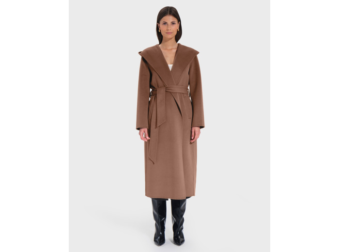 Manteau Mystere Camel en Laine