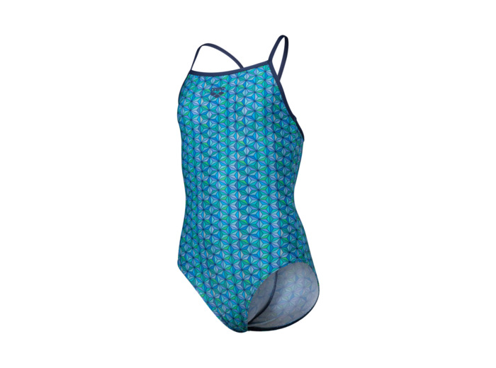 Maillot de bain avec doublure avant arena Performance Starfish Lightdrop Back pour filles