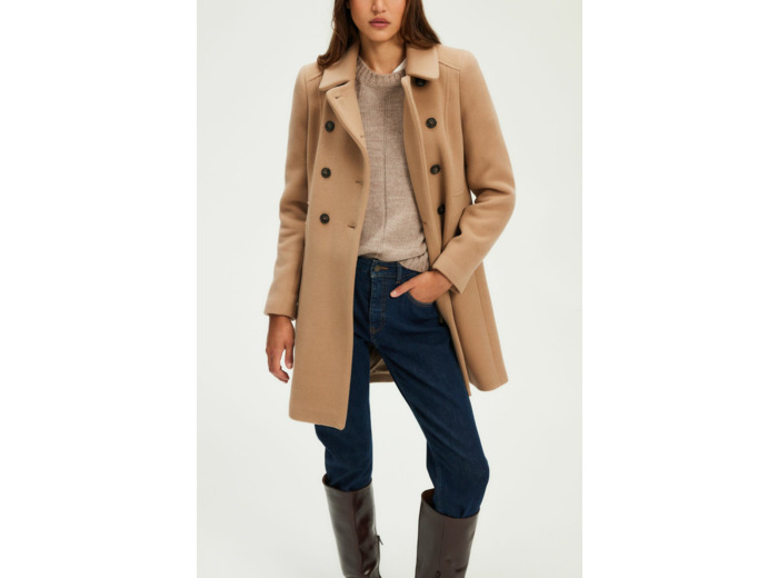 Manteau mi-long cintré - LIORA