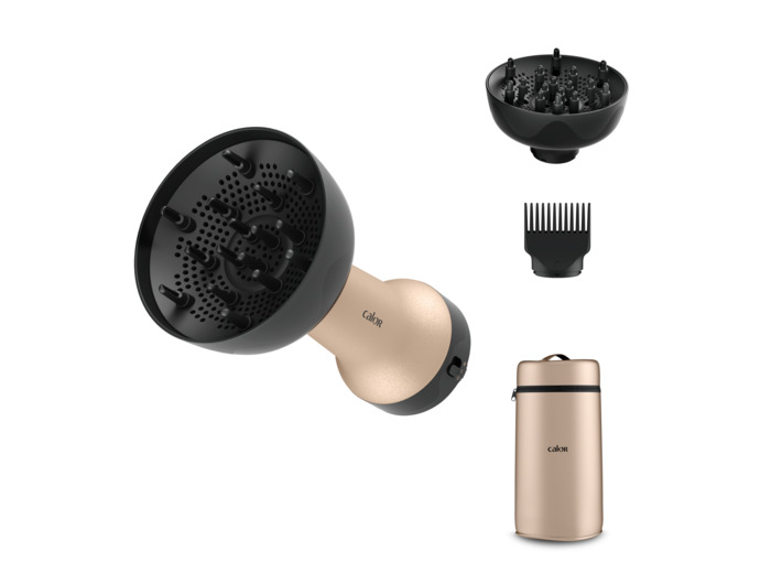 Curl Harmony, 3-in-1 Hot Air Diffuser, Curly Hair Types