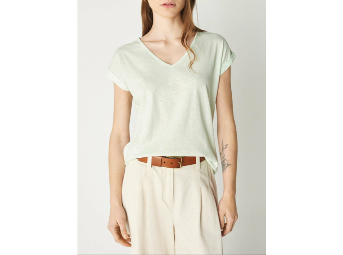 T-shirt brenda vert d eau